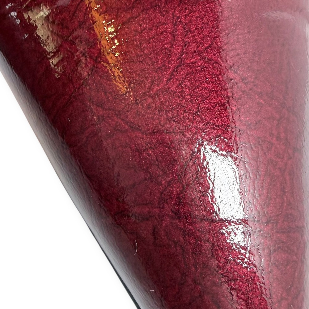 Carlos by Carlos Santana Convert Red Patent Leather Heels Ankle Strap 9.5 - Picture 10 of 16